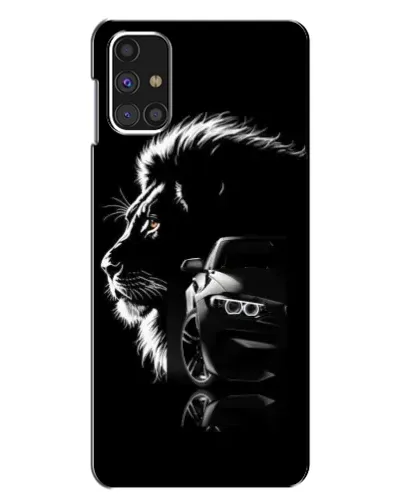 Чехол для Samsung Galaxy M31s с картинкой «BMW и лев» Чехол для Samsung Galaxy M31s с картинкой «BMW и лев»