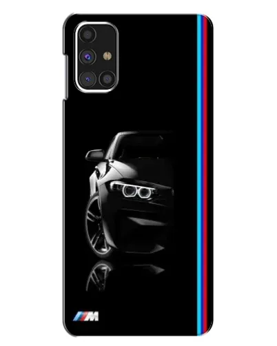 Чехол для Samsung Galaxy M31s с картинкой «Силуэт BMW в темноте» Чехол для Samsung Galaxy M31s с картинкой «Силуэт BMW в темноте»
