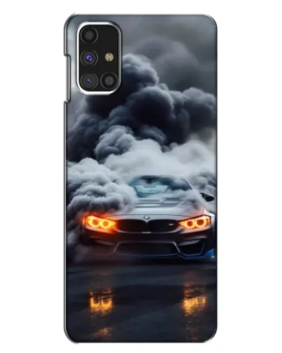 Чехол для Samsung Galaxy M31s с картинкой «BMW в дыму» Чехол для Samsung Galaxy M31s с картинкой «BMW в дыму»