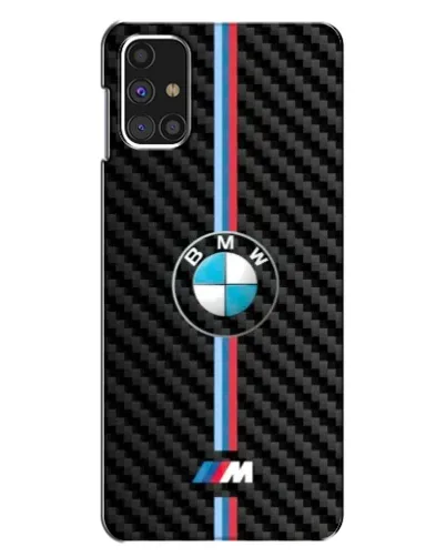 Чехол для Samsung Galaxy M31s с картинкой «Эмблема BMW и карбон» Чехол для Samsung Galaxy M31s с картинкой «Эмблема BMW и карбон»
