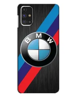 Чехол для Samsung Galaxy M31s с картинкой «BMW M-stripes стиль» Чехол для Samsung Galaxy M31s с картинкой «BMW M-stripes стиль»