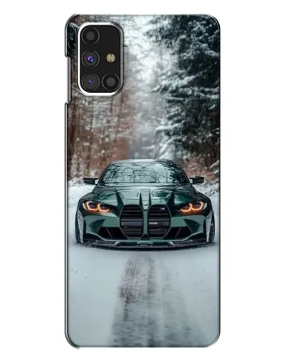 Чехол для Samsung Galaxy M31s с картинкой «BMW в зимнем лесу» Чехол для Samsung Galaxy M31s с картинкой «BMW в зимнем лесу»