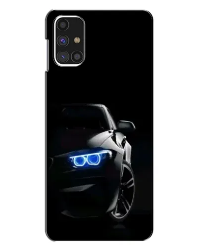 Чехол для Samsung Galaxy M31s с картинкой «BMW — ночной взгляд» Чехол для Samsung Galaxy M31s с картинкой «BMW — ночной взгляд»