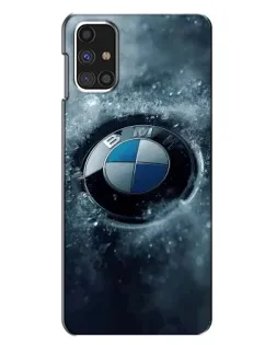 Чехол для Samsung Galaxy M31s с картинкой «Логотип BMW — лед» Чехол для Samsung Galaxy M31s с картинкой «Логотип BMW — лед»