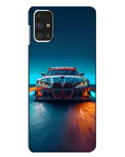 Чехол для Samsung Galaxy M31s с картинкой «BMW — огни неона» Чехол для Samsung Galaxy M31s с картинкой «BMW — огни неона»