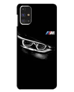 Чехол для Samsung Galaxy M31s с картинкой «BMW — взгляд тигра» Чехол для Samsung Galaxy M31s с картинкой «BMW — взгляд тигра»