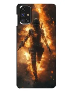 Чехол для Samsung Galaxy M31s с картинкой «BMW — скорость в дожде» Чехол для Samsung Galaxy M31s с картинкой «BMW — скорость в дожде»