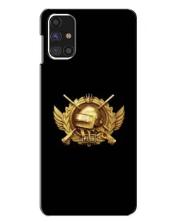 Чехол для Samsung Galaxy M31s с картинкой «PUBG — оранжевый градиент» Чехол для Samsung Galaxy M31s с картинкой «PUBG — оранжевый градиент»