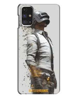 Чехол для Samsung Galaxy M31s с картинкой «PUBG — боец в пыли» Чехол для Samsung Galaxy M31s с картинкой «PUBG — боец в пыли»