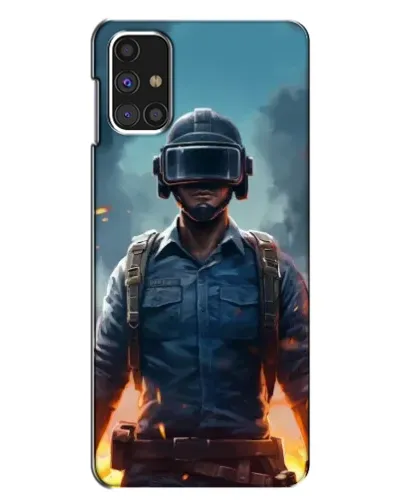 Чехол для Samsung Galaxy M31s с картинкой «PUBG — реалистичный герой» Чехол для Samsung Galaxy M31s с картинкой «PUBG — реалистичный герой»