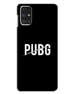 Чехол для Samsung Galaxy M31s с картинкой «PUBG — белый логотип» Чехол для Samsung Galaxy M31s с картинкой «PUBG — белый логотип»