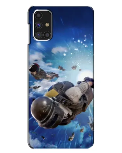 Чехол для Samsung Galaxy M31s с картинкой «Десант PUBG — прыжок» Чехол для Samsung Galaxy M31s с картинкой «Десант PUBG — прыжок»