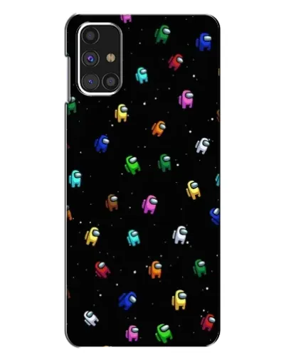 Чехол для Samsung Galaxy M31s с картинкой «Экипаж Among Us»