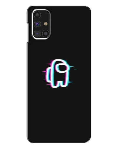 Чехол для Samsung Galaxy M31s с картинкой «Among Us неон»