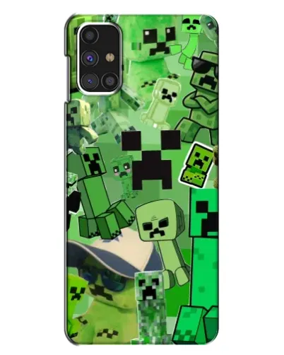 Чехол для Samsung Galaxy M31s с картинкой «Криперы Minecraft» Чехол для Samsung Galaxy M31s с картинкой «Криперы Minecraft»