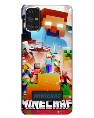 Чехол для Samsung Galaxy M31s с картинкой «Minecraft герои игры» Чехол для Samsung Galaxy M31s с картинкой «Minecraft герои игры»