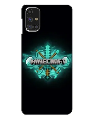 Чехол для Samsung Galaxy M31s с картинкой «Minecraft Diamond лого» Чехол для Samsung Galaxy M31s с картинкой «Minecraft Diamond лого»