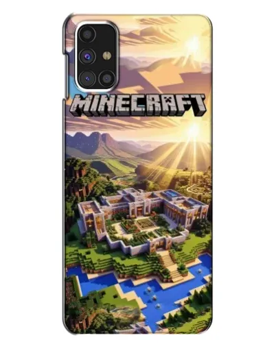 Чехол для Samsung Galaxy M31s с картинкой «Minecraft панорама» Чехол для Samsung Galaxy M31s с картинкой «Minecraft панорама»