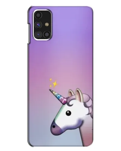 Чехол для Samsung Galaxy M31s с картинкой «Единорог градиент»
