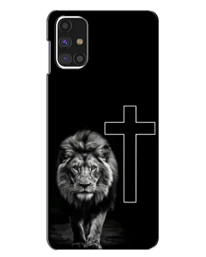 Чехол для Samsung Galaxy M31s с картинкой «Лев и Крест» Чехол для Samsung Galaxy M31s с картинкой «Лев и Крест»