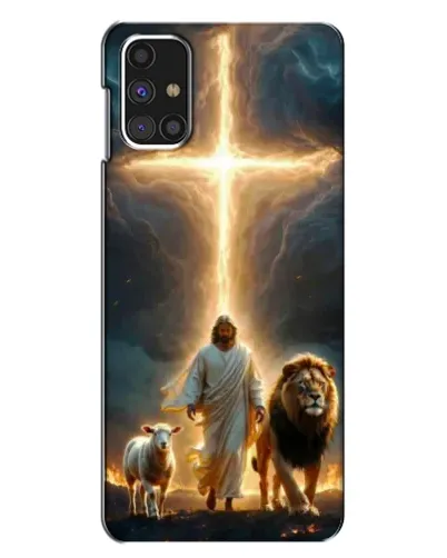 Чехол для Samsung Galaxy M31s с картинкой «Лев Иуды и Свет» Чехол для Samsung Galaxy M31s с картинкой «Лев Иуды и Свет»