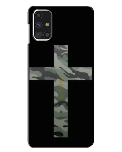 Чехол для Samsung Galaxy M31s с картинкой «Милитари Крест» Чехол для Samsung Galaxy M31s с картинкой «Милитари Крест»