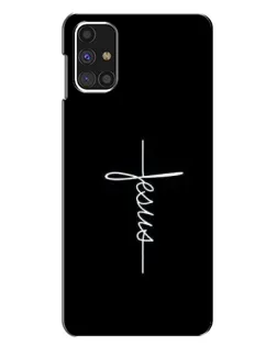 Чехол для Samsung Galaxy M31s с картинкой «Тонкая линия веры»