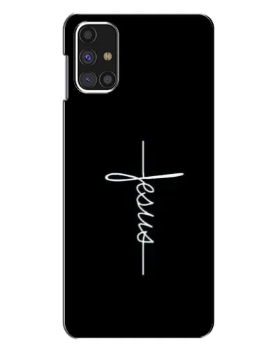 Чехол для Samsung Galaxy M31s с картинкой «Тонкая линия веры» Чехол для Samsung Galaxy M31s с картинкой «Тонкая линия веры»