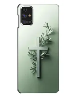 Чехол для Samsung Galaxy M31s с картинкой «Оливковая ветвь»