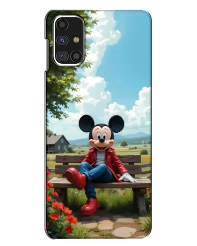 Чехол для Samsung Galaxy M31s с картинкой «Микки на скамейке» Чехол для Samsung Galaxy M31s с картинкой «Микки на скамейке»