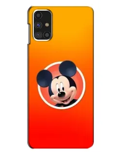 Чехол для Samsung Galaxy M31s с картинкой «Mickey в круге»