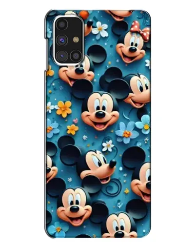 Чехол для Samsung Galaxy M31s с картинкой «Паттерн Микки и Минни» Чехол для Samsung Galaxy M31s с картинкой «Паттерн Микки и Минни»