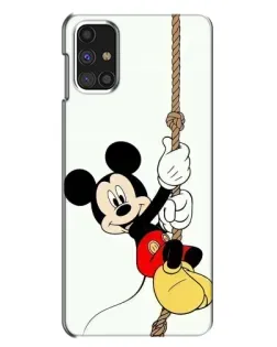 Чехол для Samsung Galaxy M31s с картинкой «Mickey на канате»