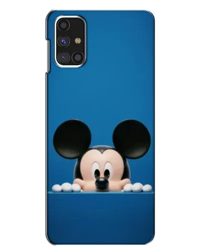 Чехол для Samsung Galaxy M31s с картинкой «Микки выглядывает» Чехол для Samsung Galaxy M31s с картинкой «Микки выглядывает»