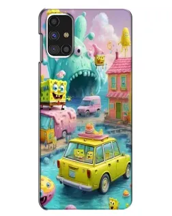 Чехол для Samsung Galaxy M31s с картинкой «Монстр-трак приключения»