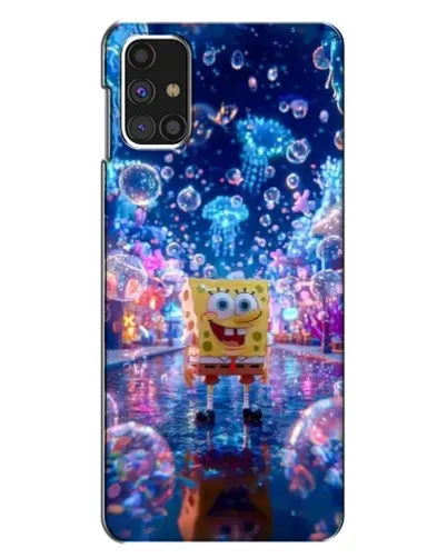 Чехол для Samsung Galaxy M31s с картинкой «Неоновый океан»