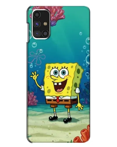 Чехол для Samsung Galaxy M31s с картинкой «Подводный привет»