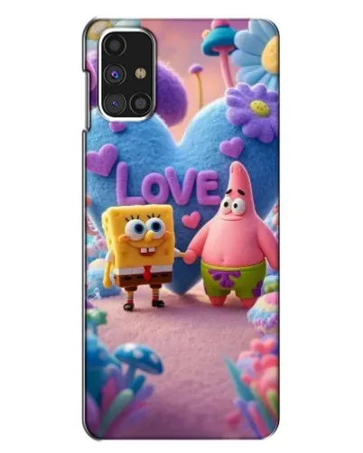 Чехол для Samsung Galaxy M31s с картинкой «Губка Боб Патрик»