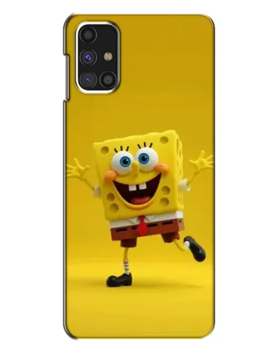 Чехол для Samsung Galaxy M31s с картинкой «Позитивный Губка Боб»