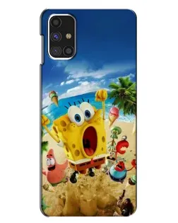 Чехол для Samsung Galaxy M31s с картинкой «Развлечения на пляже»