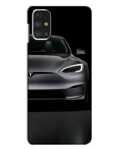 Чехол для Samsung Galaxy M31s с картинкой «Tesla Model S Look»