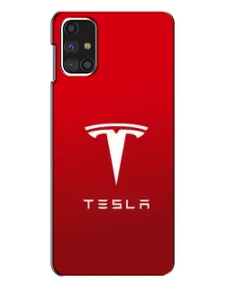 Чехол для Samsung Galaxy M31s с картинкой «Tesla Red Classic» Чехол для Samsung Galaxy M31s с картинкой «Tesla Red Classic»