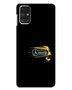 Чехол для Samsung Galaxy M31s с картинкой «Mercedes — ретро стиль»