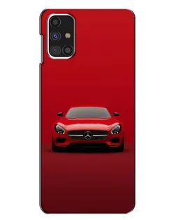 Чехол для Samsung Galaxy M31s с картинкой «Красный Mercedes AMG»