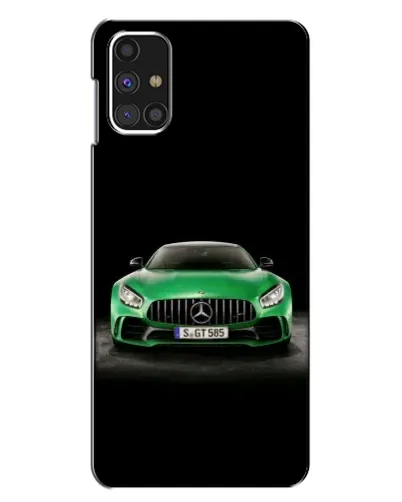 Чехол для Samsung Galaxy M31s с картинкой «Mercedes — неоновый лого» Чехол для Samsung Galaxy M31s с картинкой «Mercedes — неоновый лого»