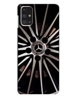 Чехол для Samsung Galaxy M31s с картинкой «Диск Mercedes»