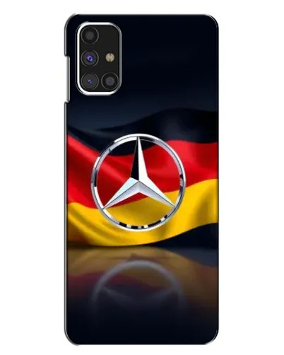 Чехол для Samsung Galaxy M31s с картинкой «Mercedes — флаг Германии» Чехол для Samsung Galaxy M31s с картинкой «Mercedes — флаг Германии»
