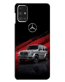 Чехол для Samsung Galaxy M31s с картинкой «Mercedes G-Class красный»