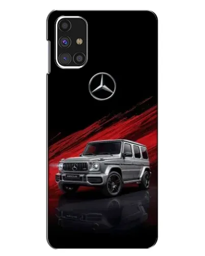 Чехол для Samsung Galaxy M31s с картинкой «Mercedes G-Class красный» Чехол для Samsung Galaxy M31s с картинкой «Mercedes G-Class красный»
