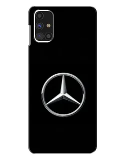 Чехол для Samsung Galaxy M31s с картинкой «Mercedes классический лого»